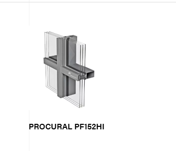 PF152HI Curtain Walling System
